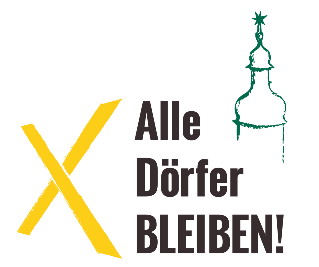 Bildergebnis für fotos vom logo der organisation alle dörfer bleiben